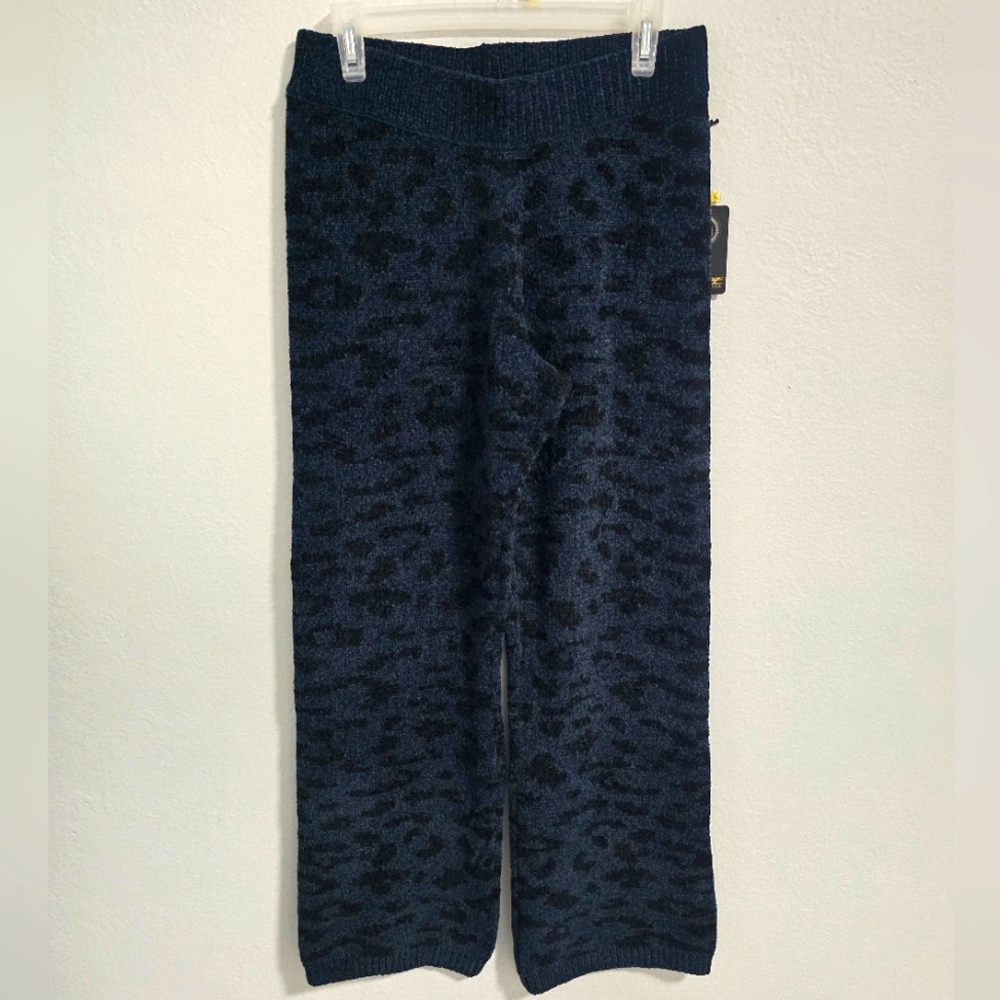 NWT P.J. Salvage Royal Socialite Women's Knit Lounge Pants Leopard Size Medium